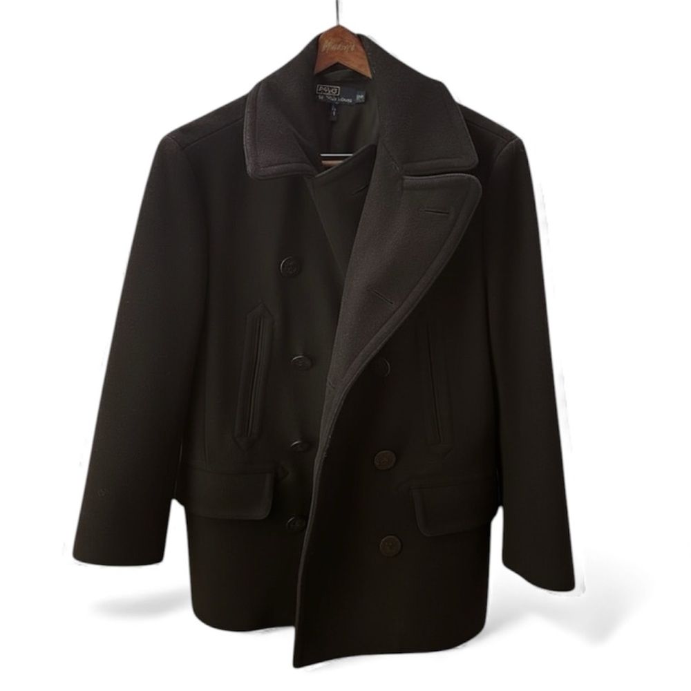 Polo Ralph Lauren Black Men’s Peacoat - Size M